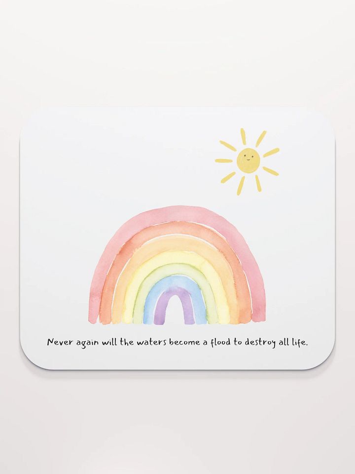 Rainbow Promise Mouse Pad product image (2)