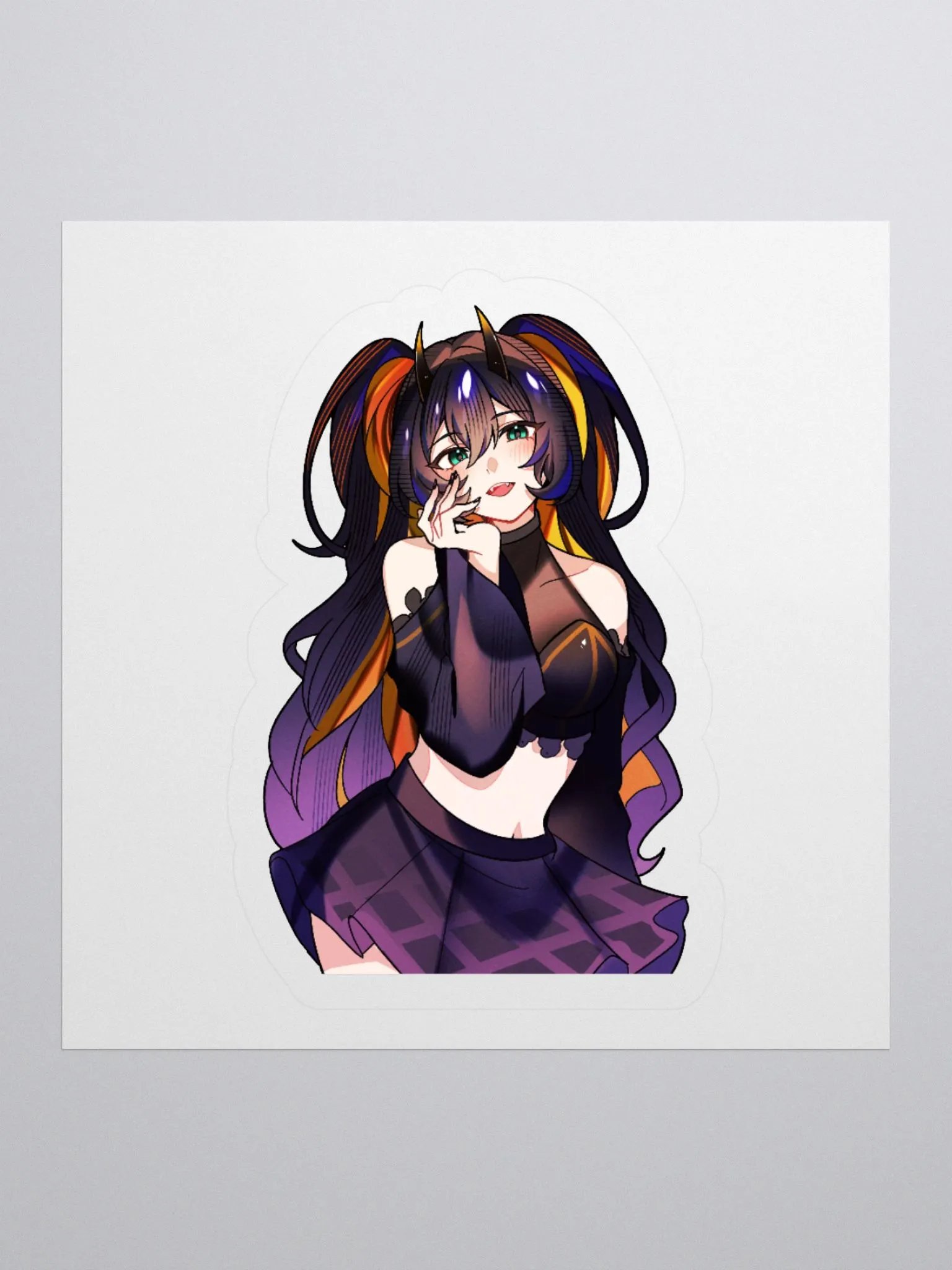 Xaiah Demon Sticker product image (2)
