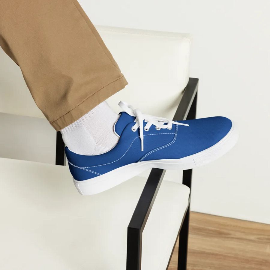 Men's Canvas Shoes - Blue product image (10)