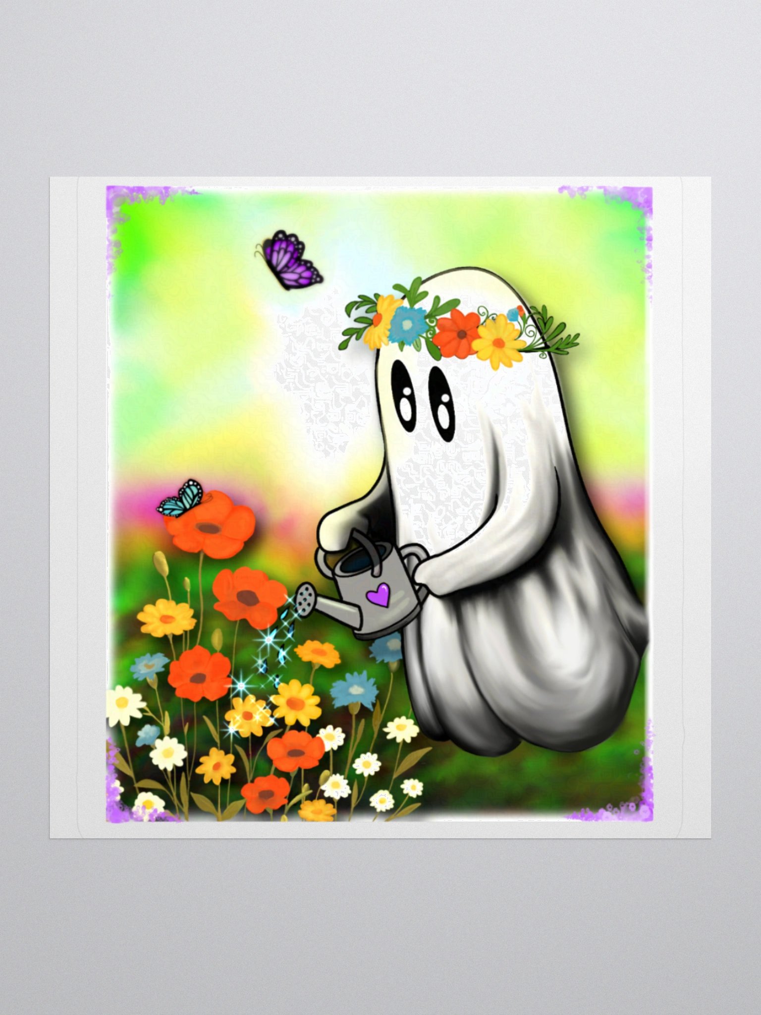 Keeper of the Forgotten - Flower Ghost Sticker product image (2)
