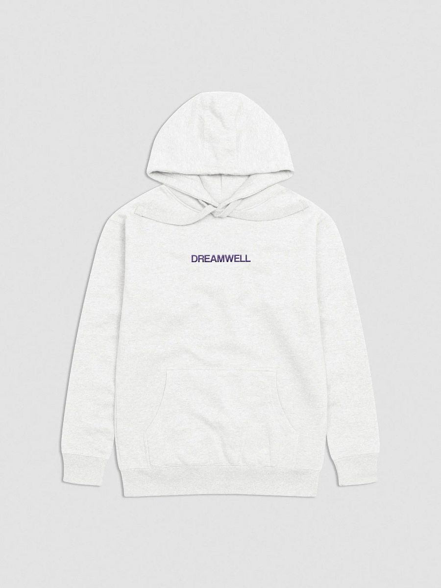 White Hoodie Embroidered product image (1)