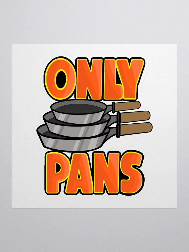 Only Pans Sticker product image (1)