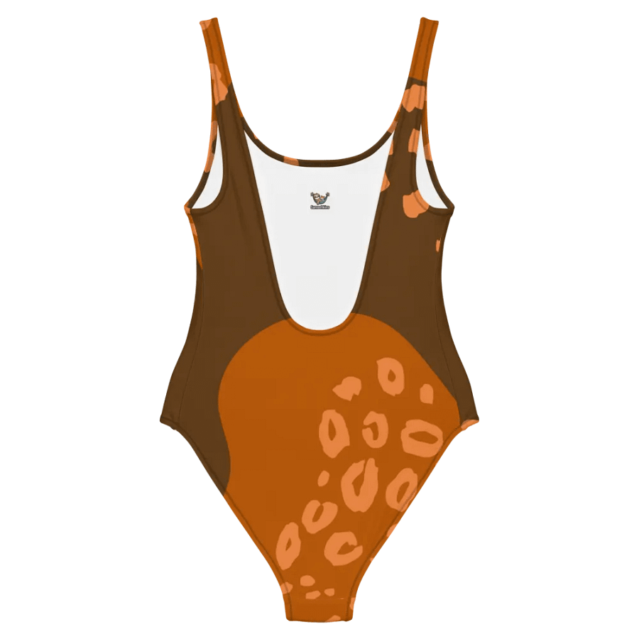 Orange Flowing Waves All-Over Swimsuit product image (6)