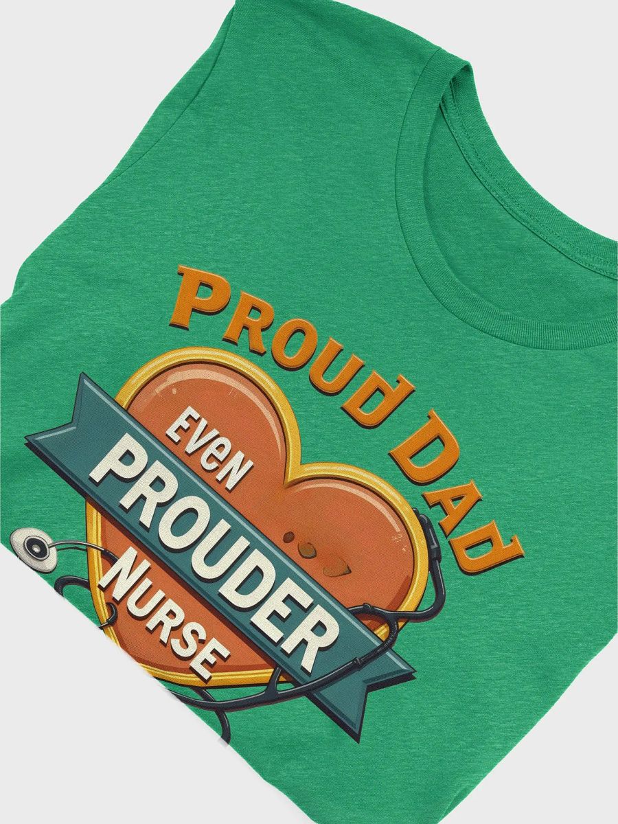 Proud Dad Nurse Heart T-Shirt product image (52)