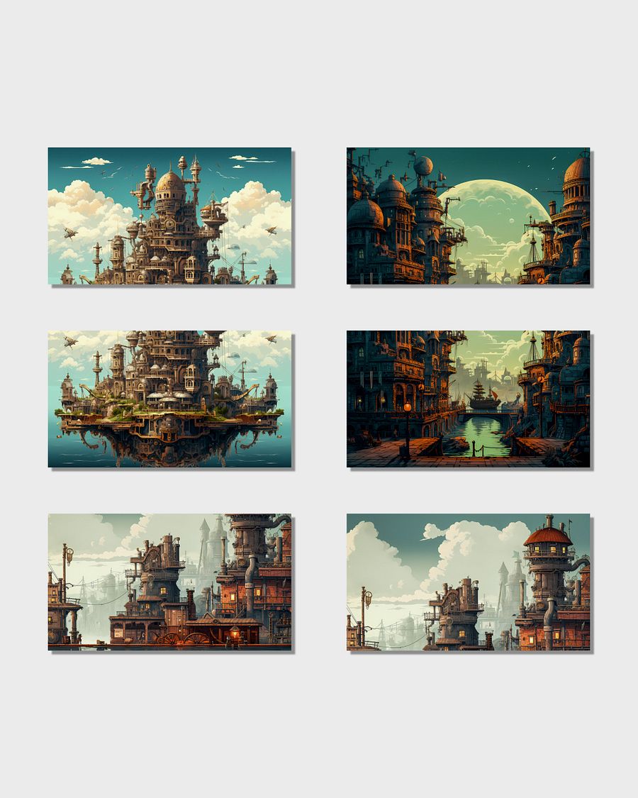 stAImpunk 8K Wallpaper Pack product image (7)