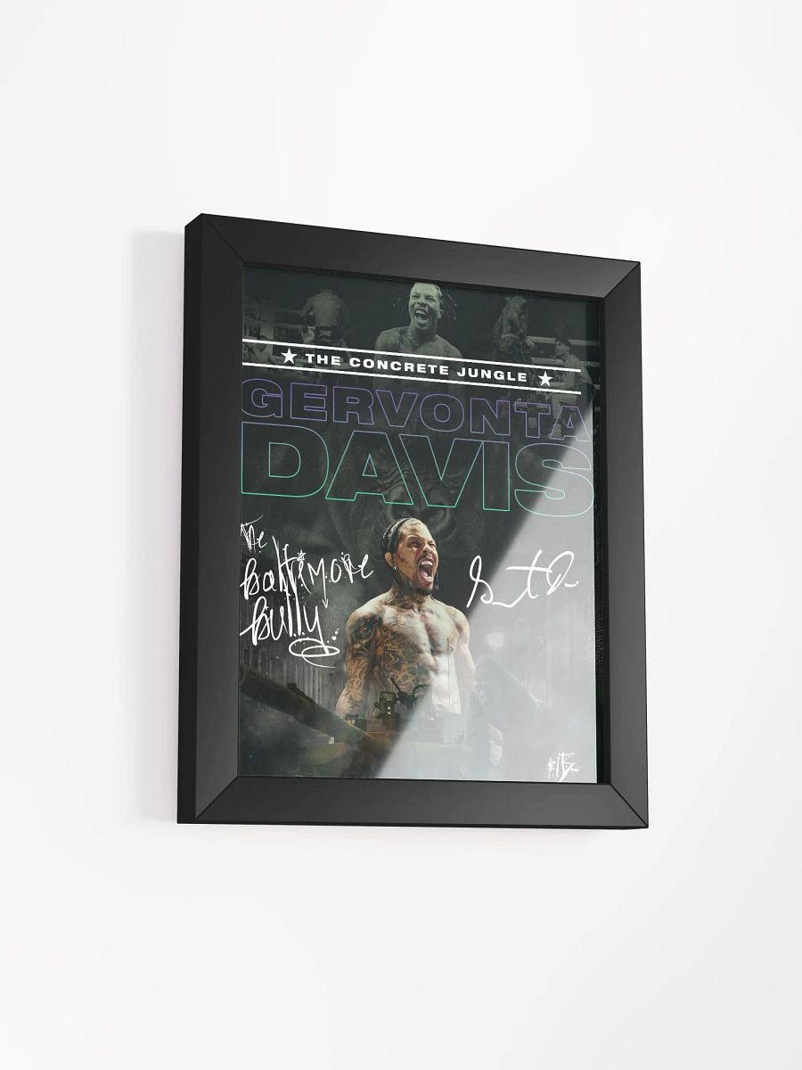 Concrete Jungle | Gervonta Davis Framed Poster product image (9)