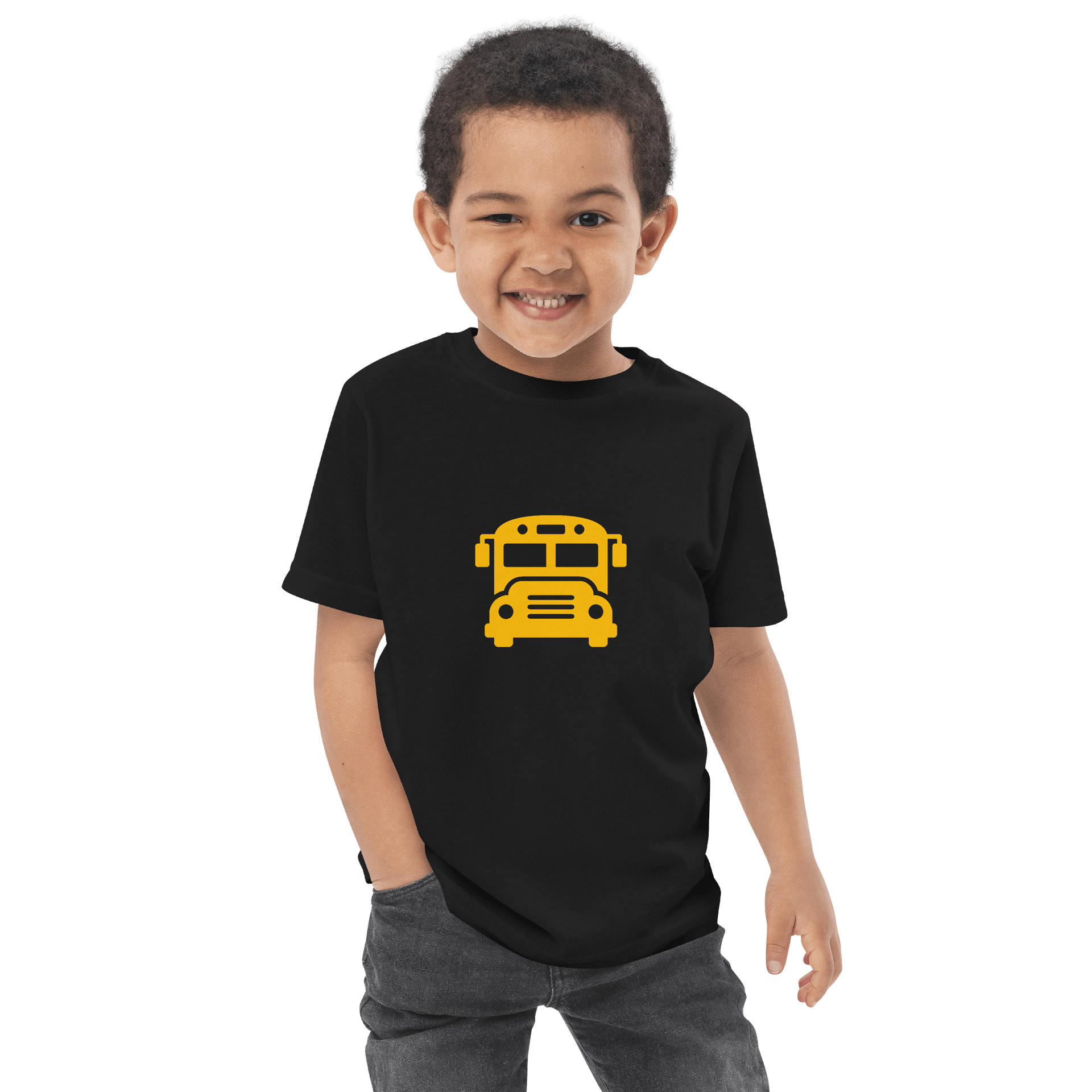 Minimalist School Bus Icon Toddler T-Shirt product image (9)