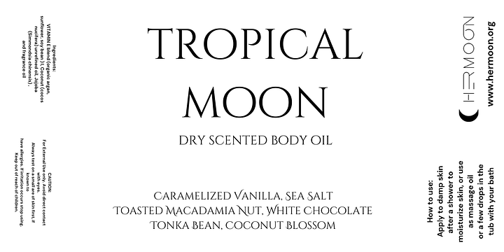 Tropical Moon Body Oil product image (1)