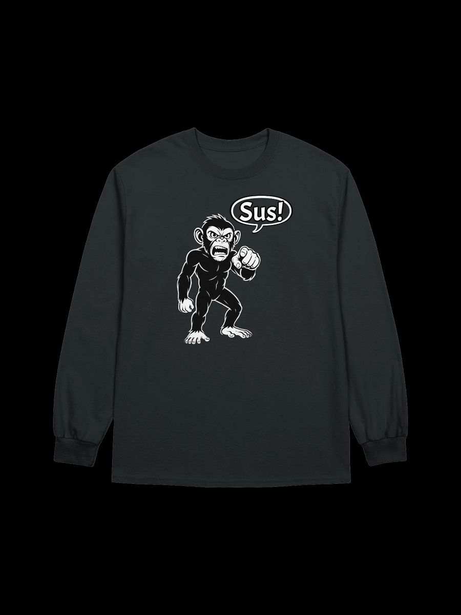 Sus Monkey - Funny - Meme - Gildan Ultra Cotton Unisex Long Sleeve T-Shirt product image (2)