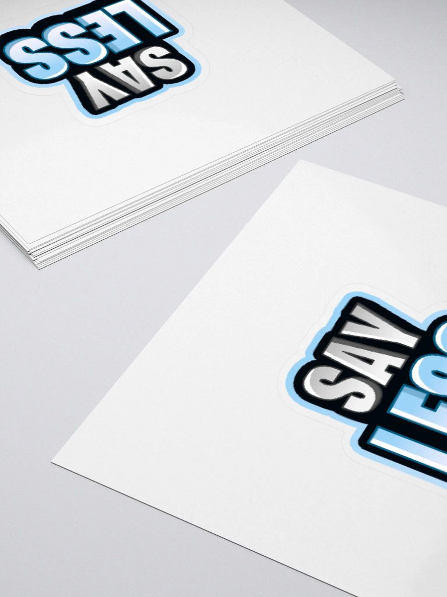 Say Less Sticker product image (4)