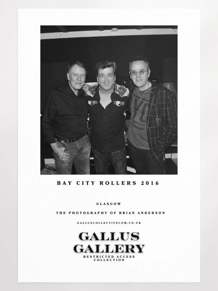 Gallus - Restricted Access Collection - Glasgow Bay City Rollers product image (1)