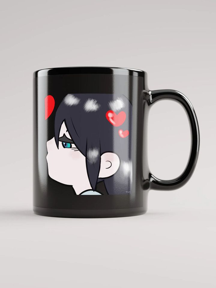 Eggy love mug black product image (2)
