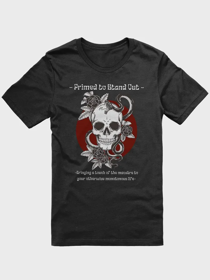 Gothic Skull Rose T-Shirt product image (1)