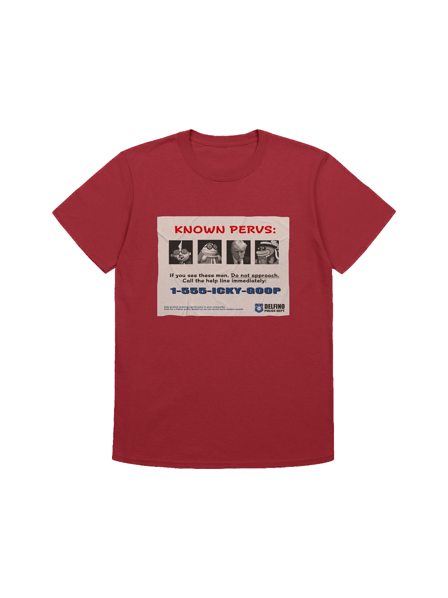 "Known Pervs" Poster Shirt (Trump) product image (1)