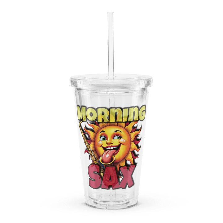Morning Sax Tumbler - Clear product image (1)