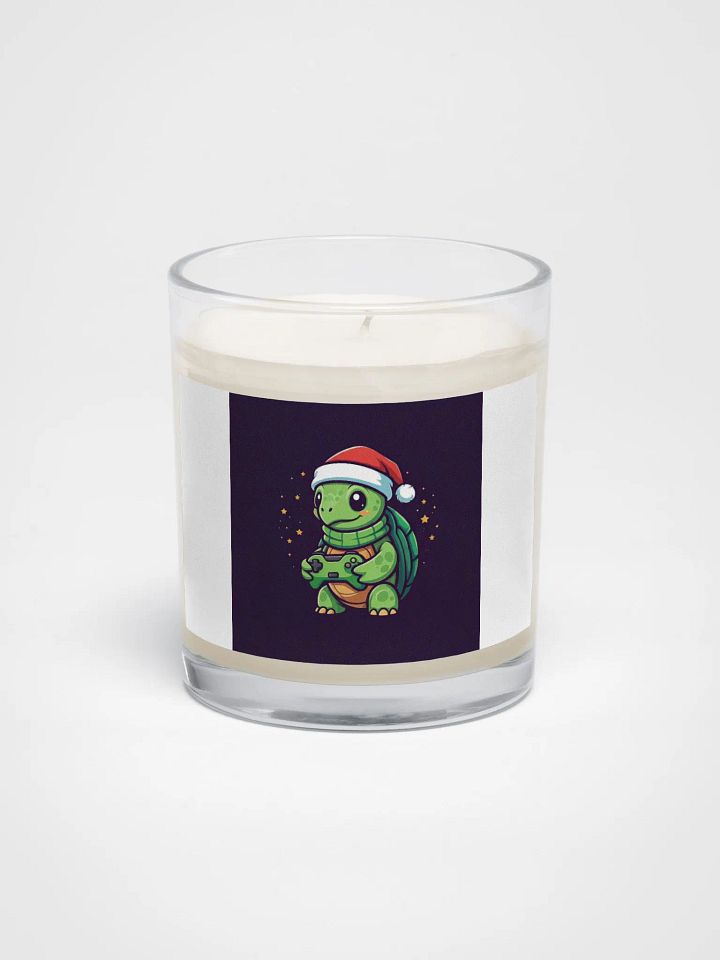 Santa Turtle Video Game Candle product image (1)
