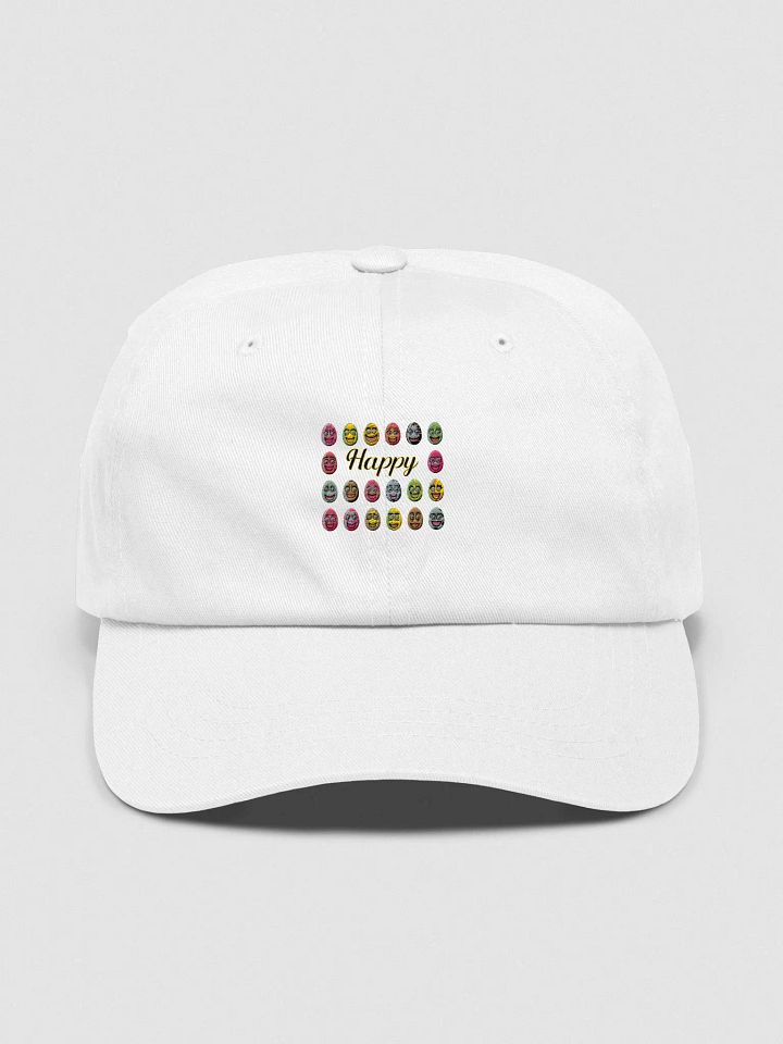Cheerful Smiley Face Dad Hat product image (1)