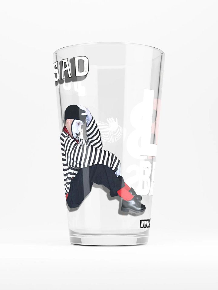 AJ Jordan The Crescendo SAD/JOY Pint Glass product image (2)