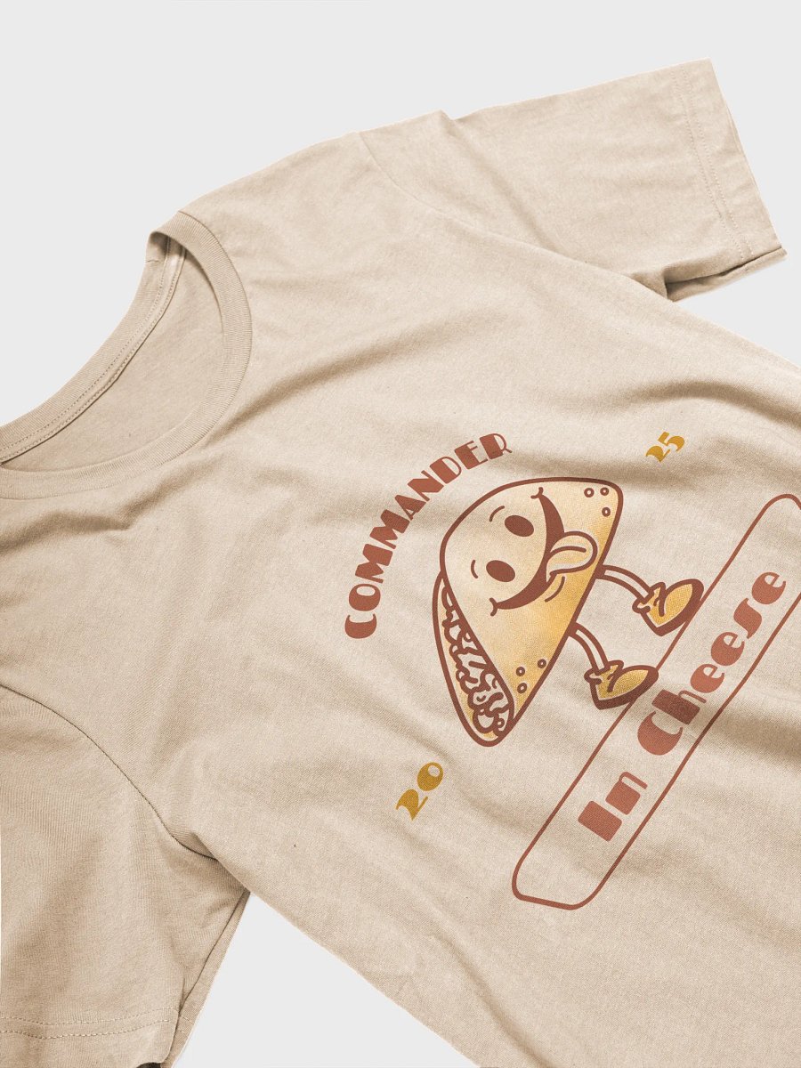 Commander in Cheese Taco T-Shirt product image (20)