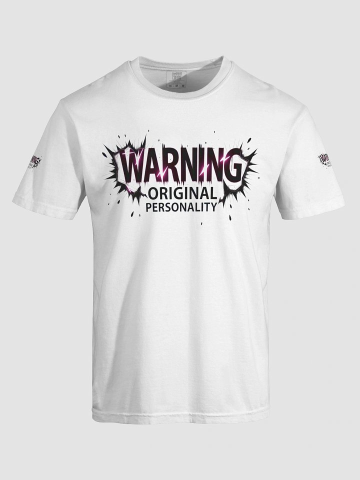 Warning Original Personality Cotton T-Shirt - Warning Original Personality product image (91)