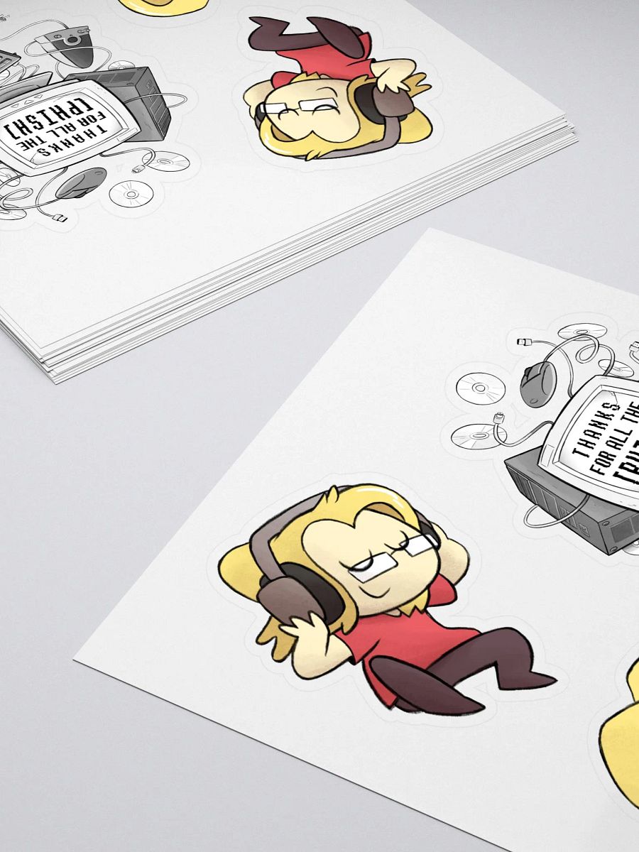 Shadrow Sticker Sheet product image (4)