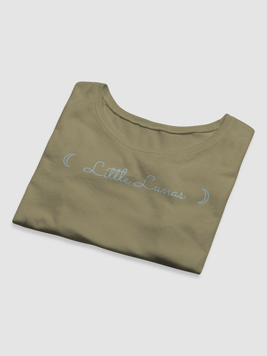 Little Lunas Cropped Tee - Blue product image (13)