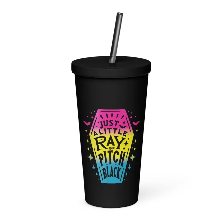Little Ray Pan Flag Insulated Tumbler product image (1)