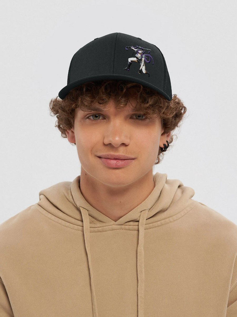 Trucker Glyph Hat - Black/Black product image (5)