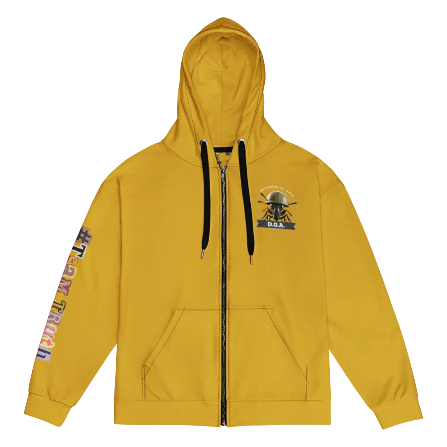DOA Corps Goldenrod Zip Hoodie product image (1)