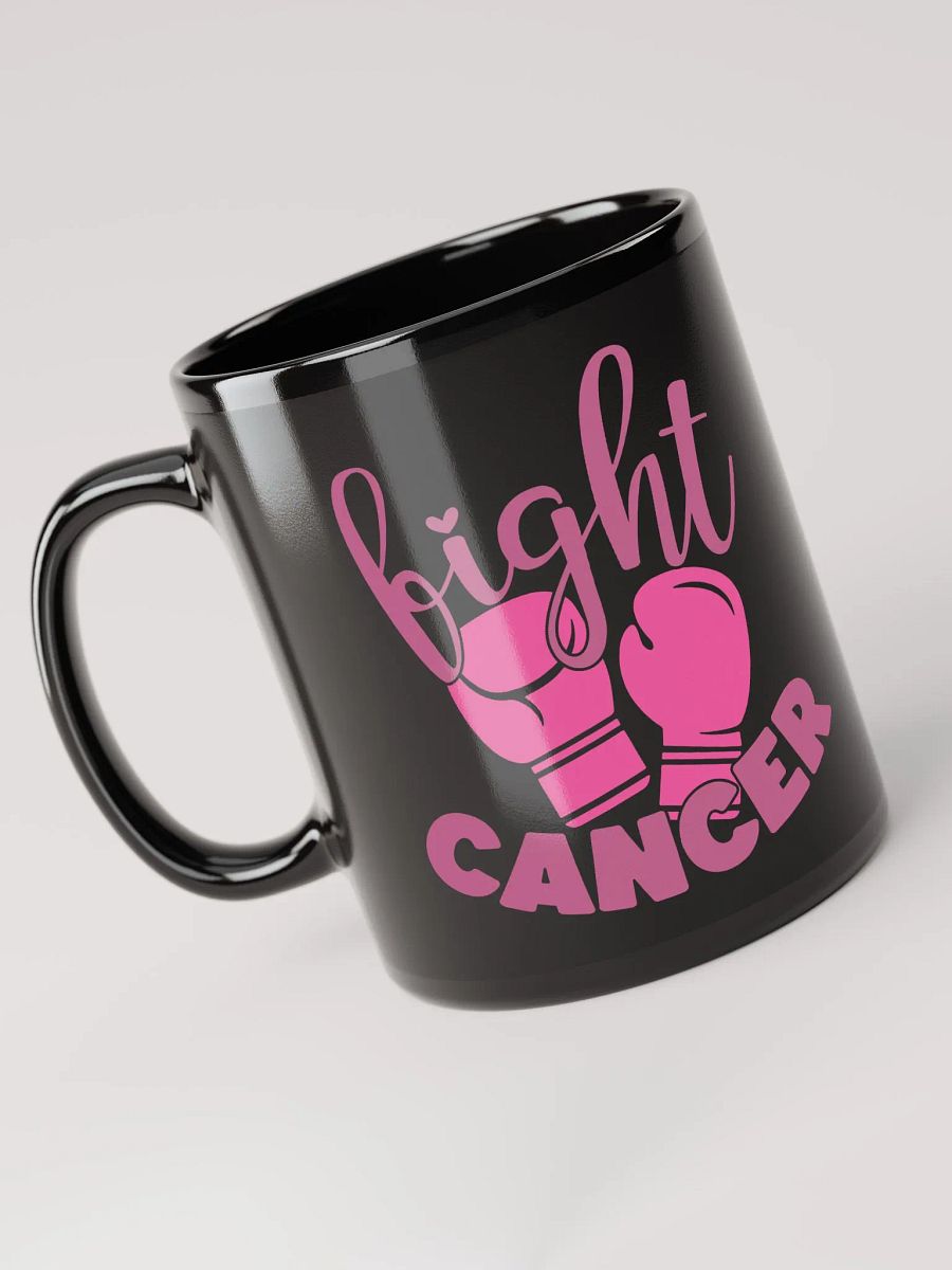Fight Cancer Pink Boxing Gloves Mug product image (6)