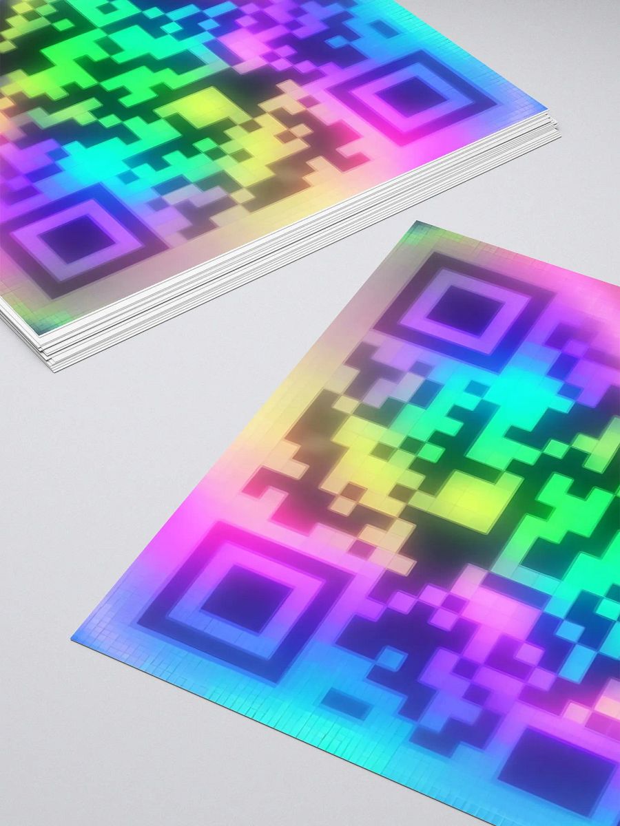 Vision Holographic Sticker product image (4)