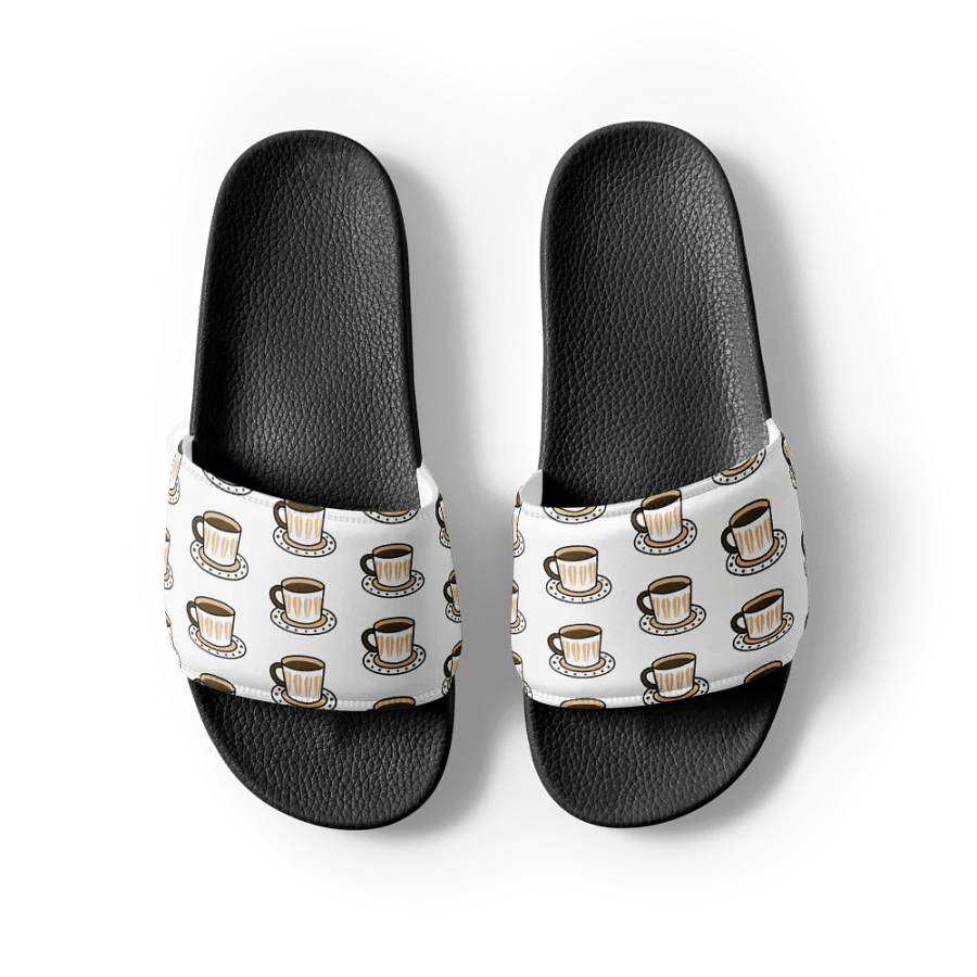 Coffee Drinker Men's Slides product image (3)