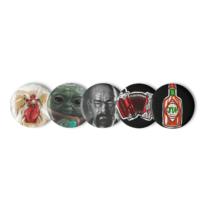 JDP Variety Set Pins product image (1)