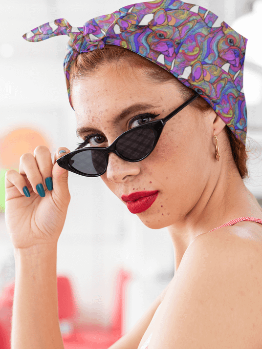 Groovy Frenchie #1 - Bandana product image (2)