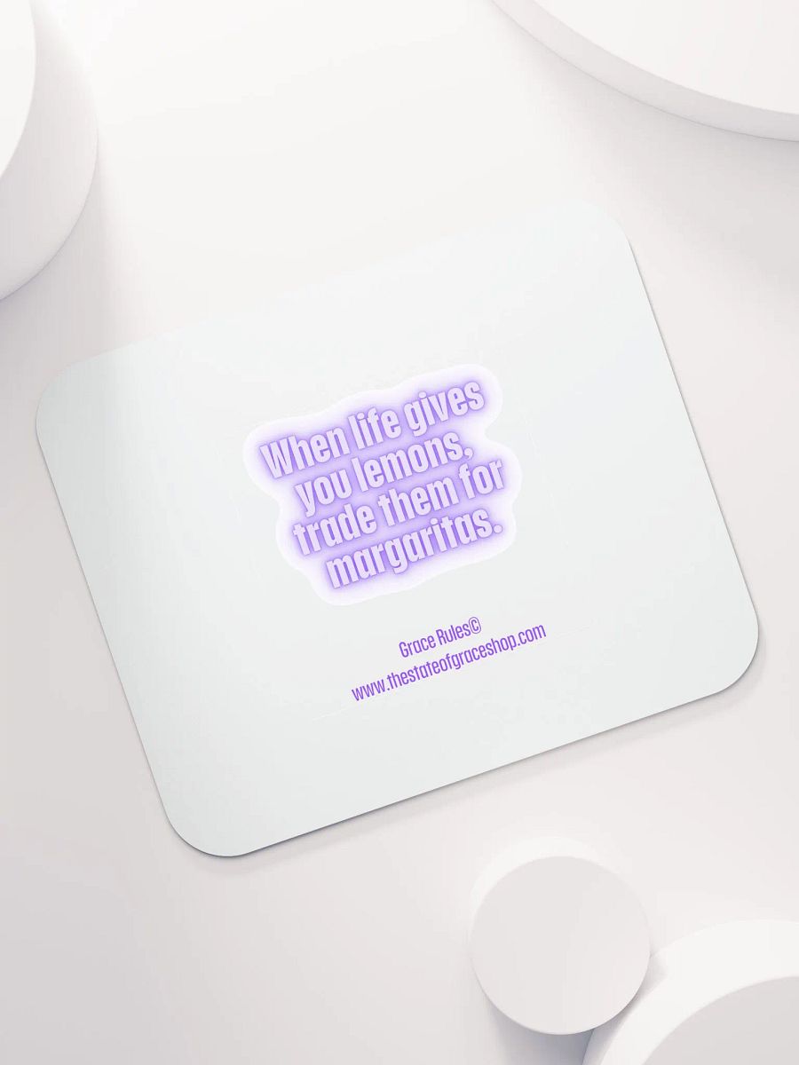 FUNNY DESK MATS 4 U “When life gives you lemons, trade them for margaritas.” product image (7)