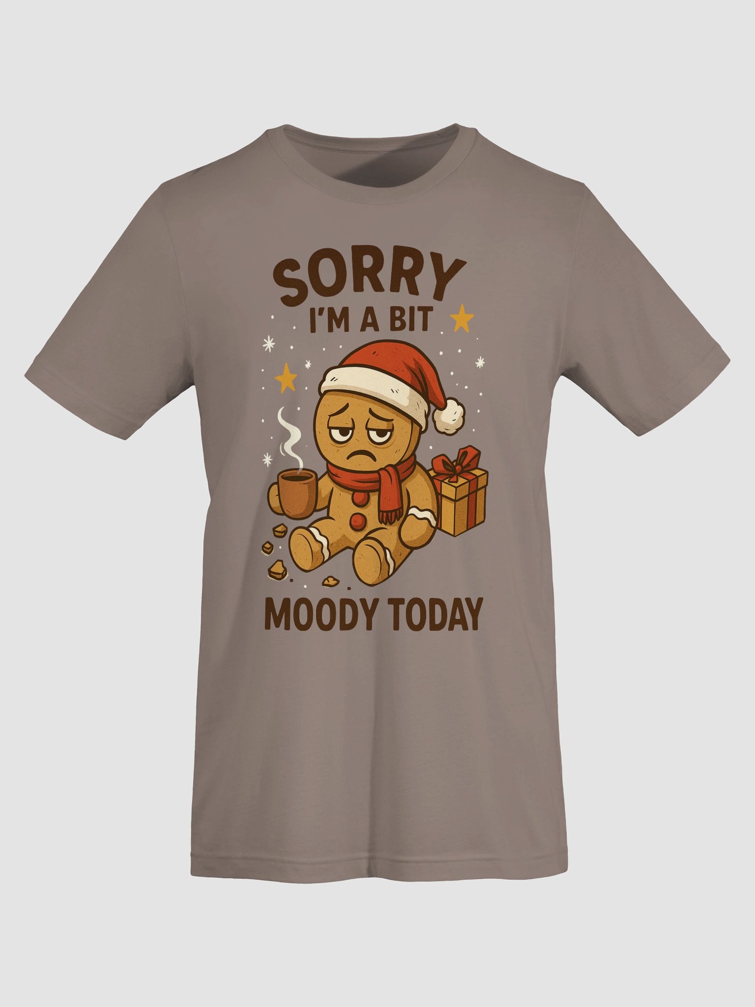 Christmas Gingerbread Moody Graphic Tee product image (55)