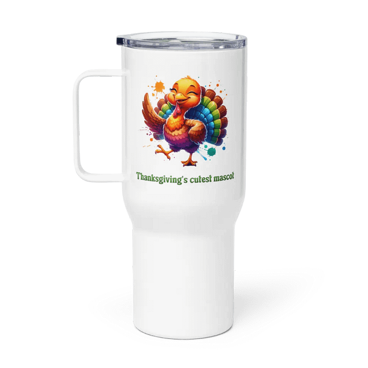 Thanksgiving's Cutest Mascot Travel Mug With A Handle product image (1)
