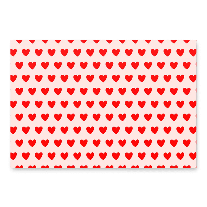 Red Heart - Wrapping Paper product image (1)