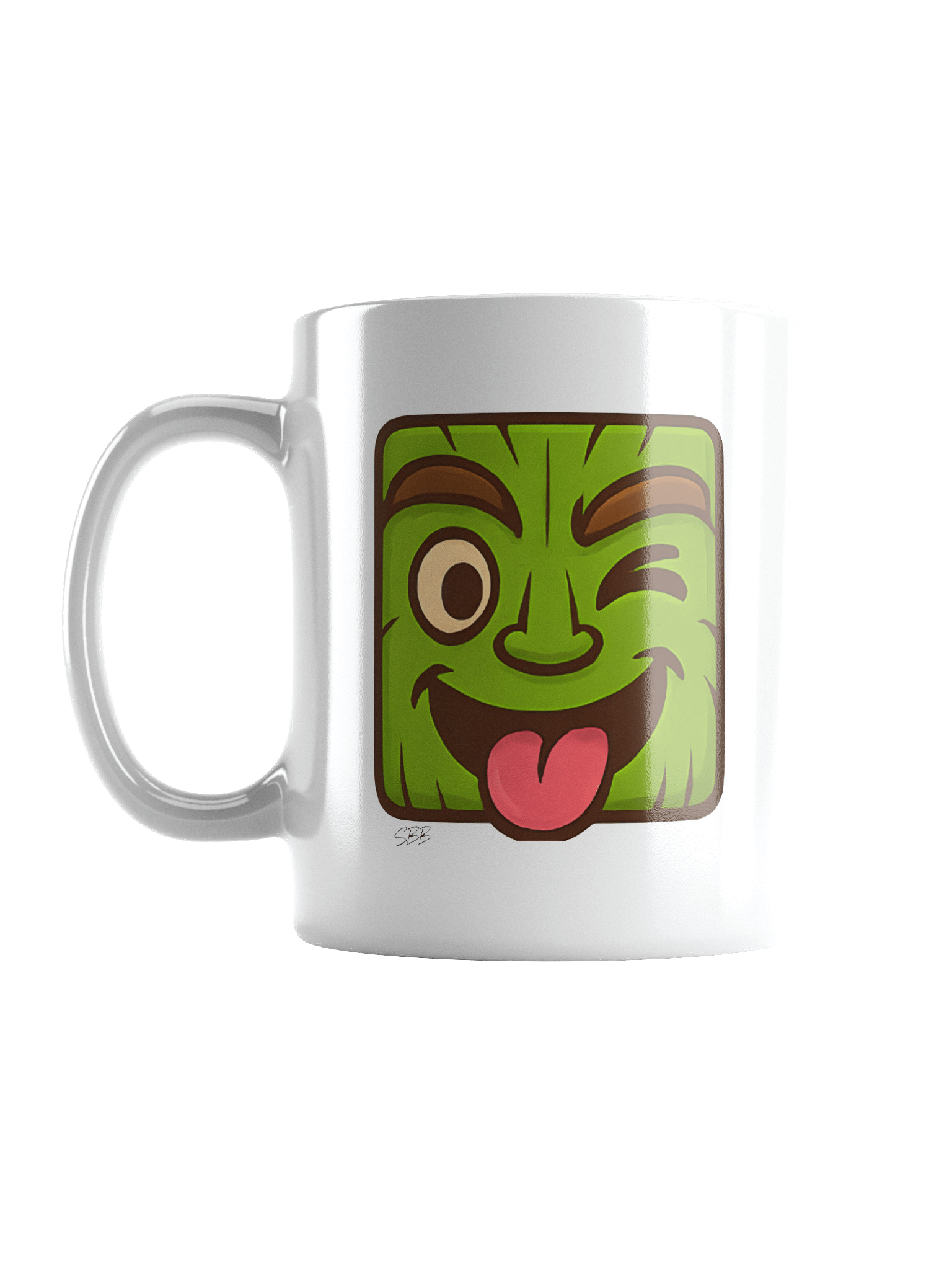 Happy Silly Tiki Emoji Mug - 3 Sizes! product image (1)