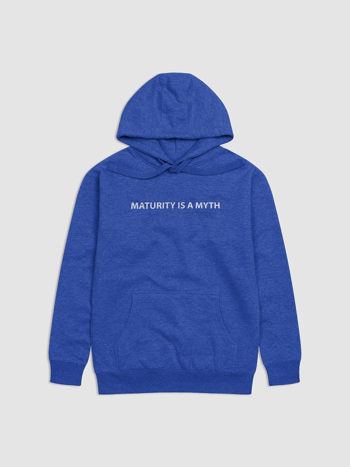Maturity Is A Myth Team Royal Hoodie product image (1)