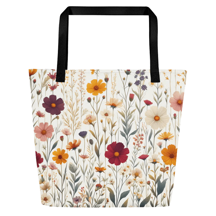 Wildflower Floral Tote Bag product image (2)