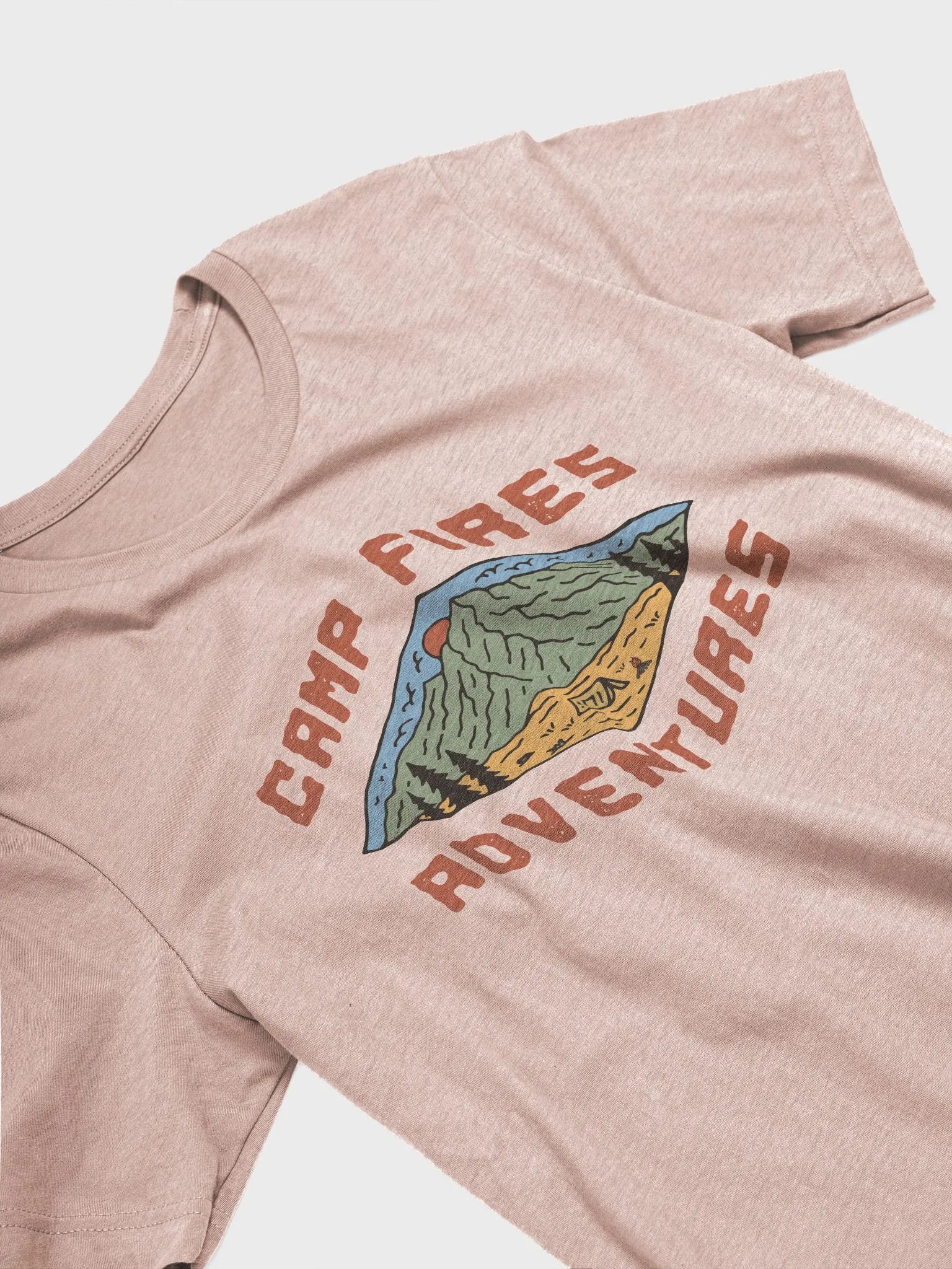 Camp Fires Adventures Unisex Tee product image (13)