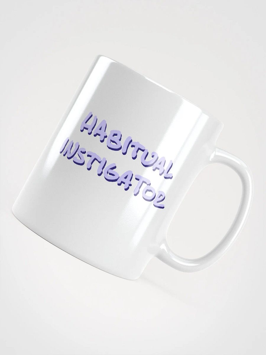 HABITUAL INSTIGATOR (lavender shadow design) mug product image (7)