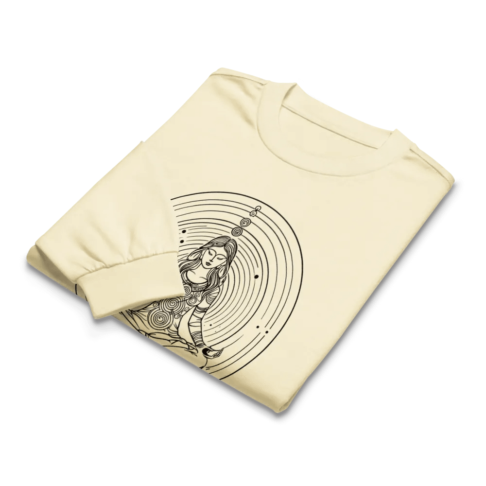 [Meditation 2 - Black] - Unisex Premium Heavyweight Long Sleeve Shirt product image (27)