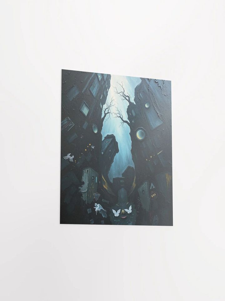 Whimsical Alleyway Dreams Poster product image (1)