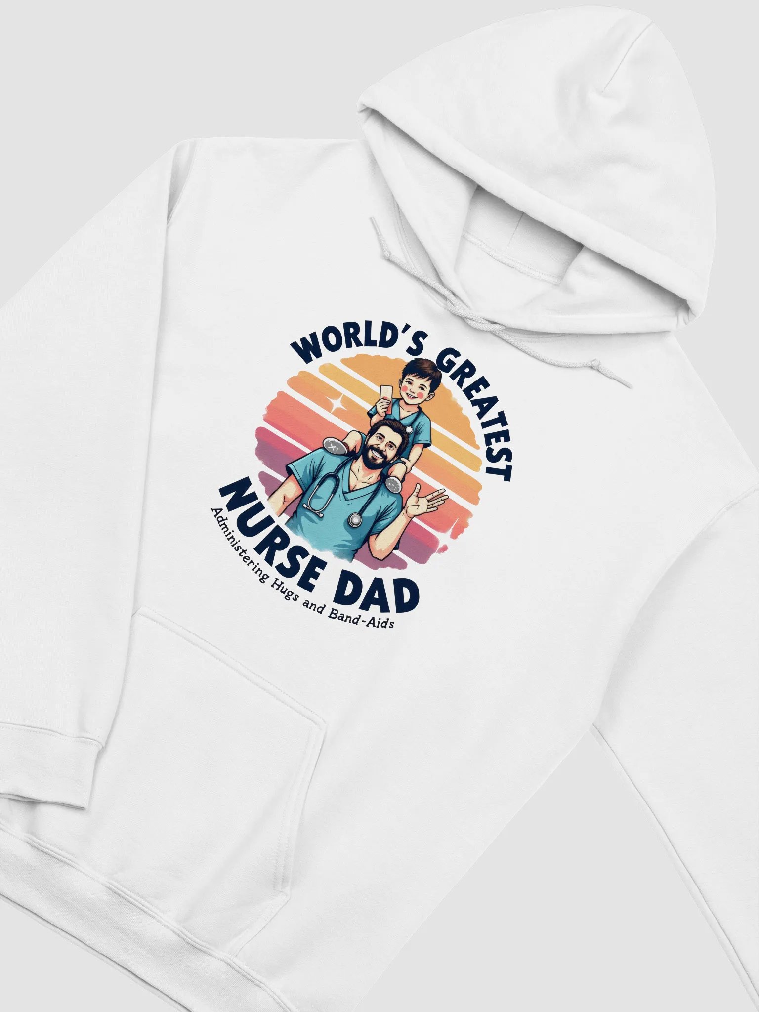 World's Greatest Nurse Dad Hoodie product image (34)