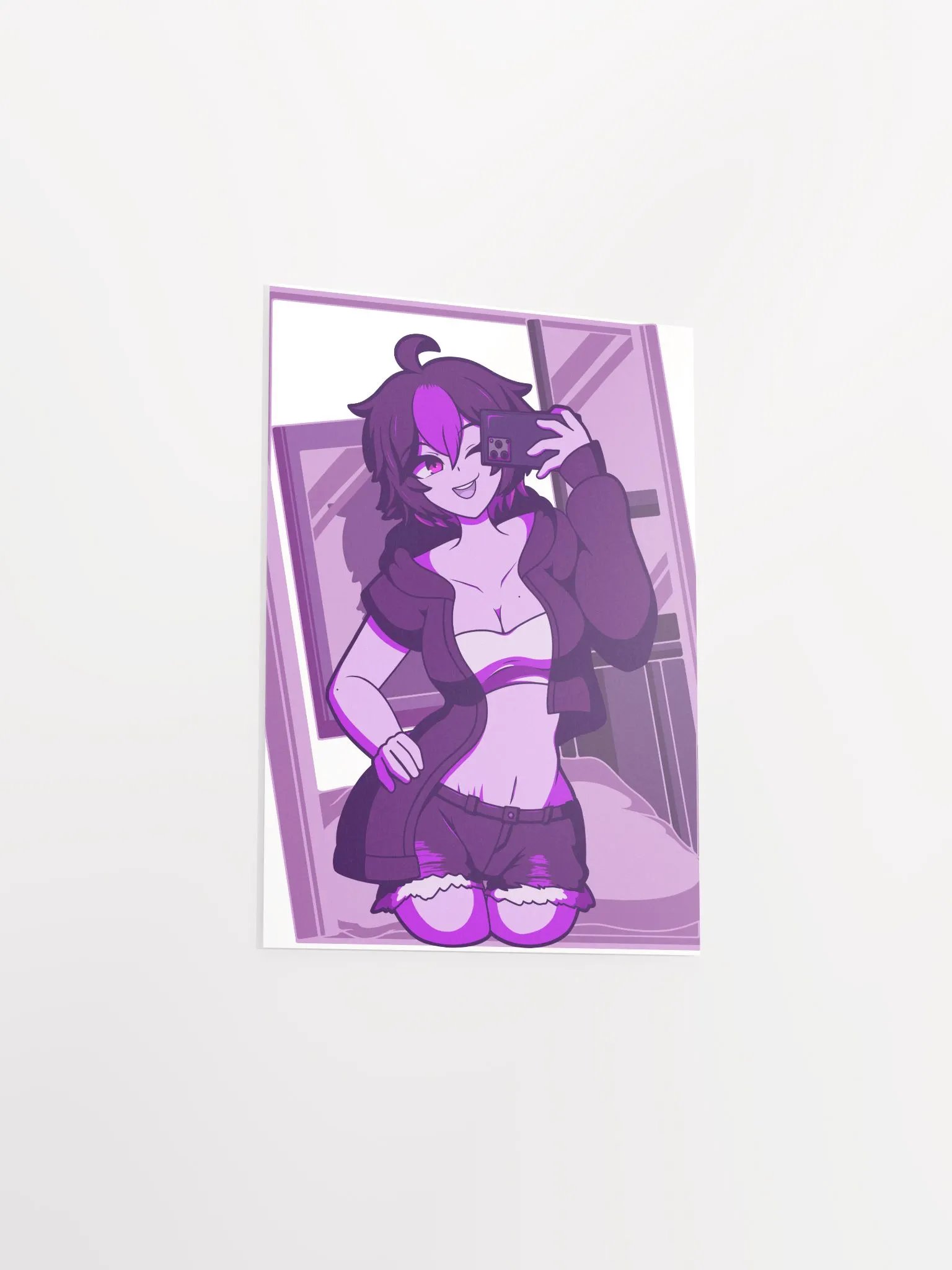 Michael Ael Genderbend Monochrome Poster (MonolithTK) product image (28)