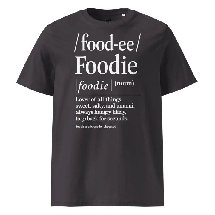 Foodie Dictionary Organic Cotton product image (1)