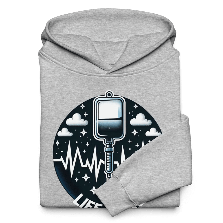 Lifeline EKG Oversized Hoodie product image (30)