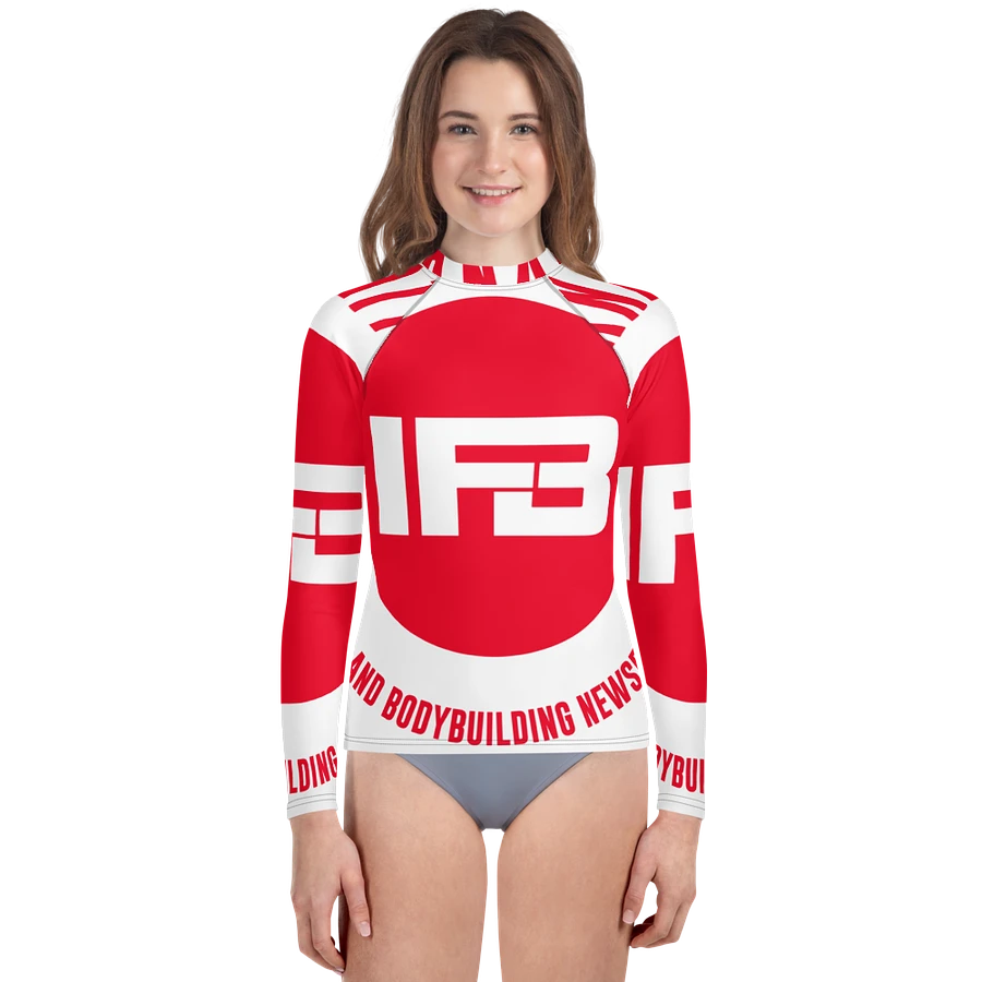 IFBNewsfeed.Org's All-Over Print Youth Rash Guard product image (2)